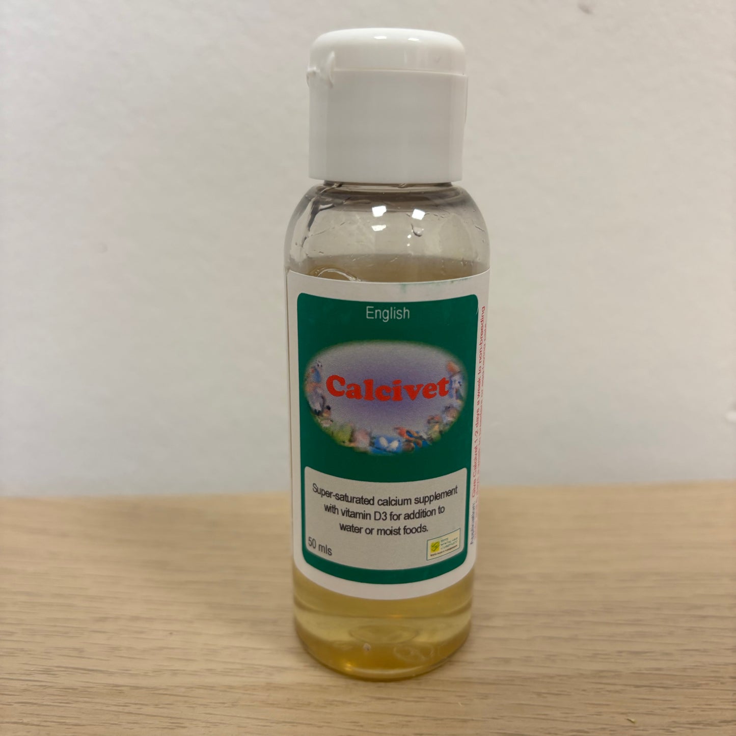Calcivet Liquid Calcium and Vitamin D3 Supplement for Parrots - The Birdcare Company