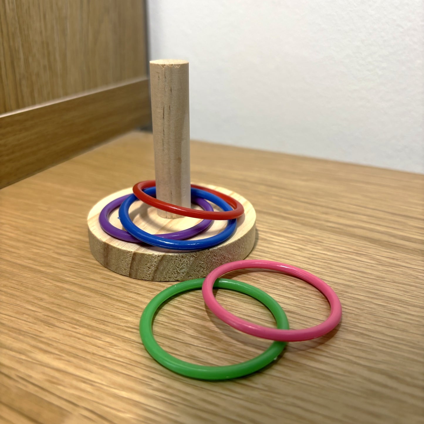 Pet Bird Ring Toss Training Toy - Best Behaved Birds