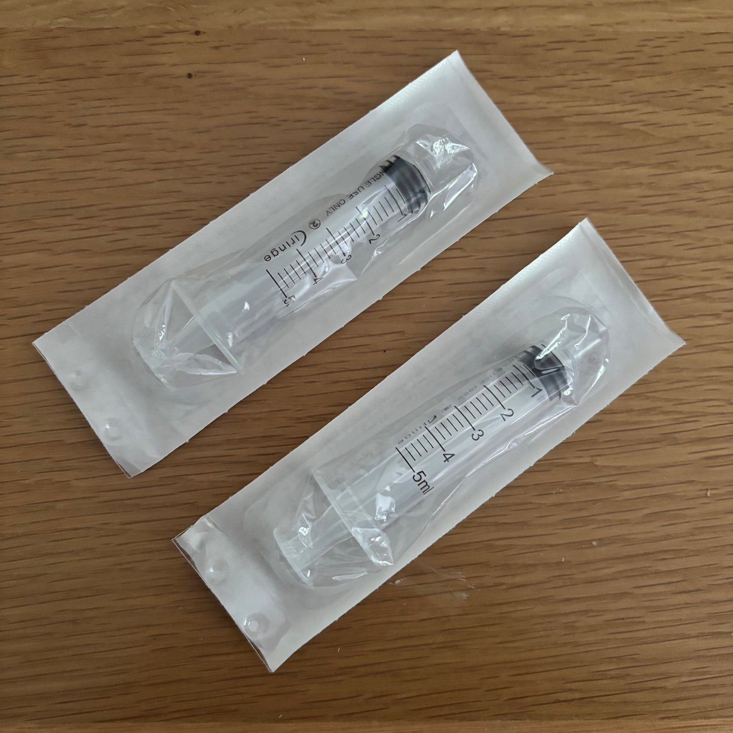 5ml Syringes - Two Pack - Best Behaved Birds