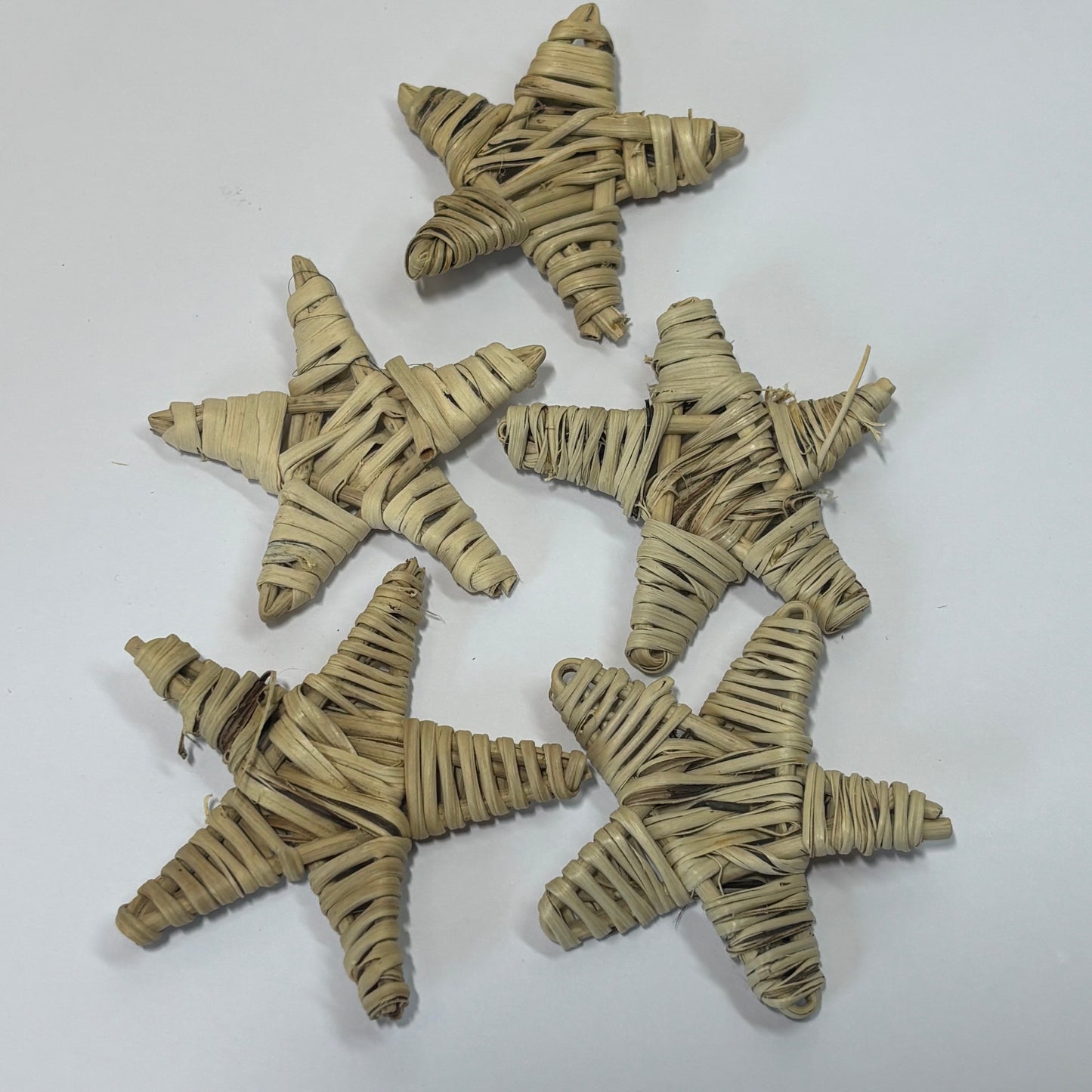 Mini Vine Stars Parrot Toy Parts - Pack of 5 - Best Behaved Birds