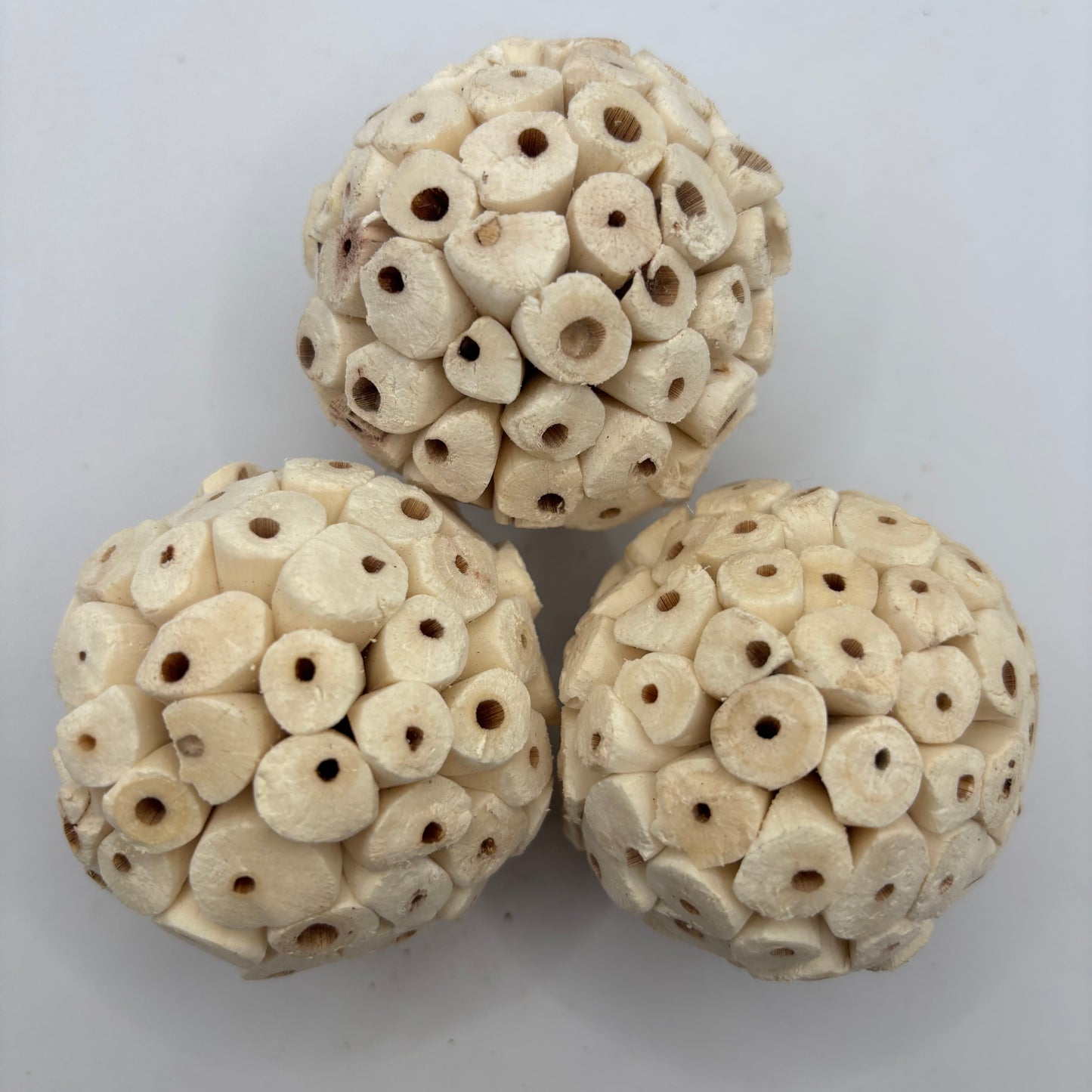 Sola Ball Parrot Toy Parts - Pack of 3 - Best Behaved Birds