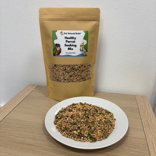Healthy Parrot Soaking Mix 500g - Best Behaved Birds