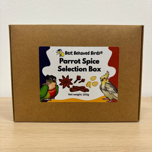 Parrot Spice Selection Box 100g - Best Behaved Birds
