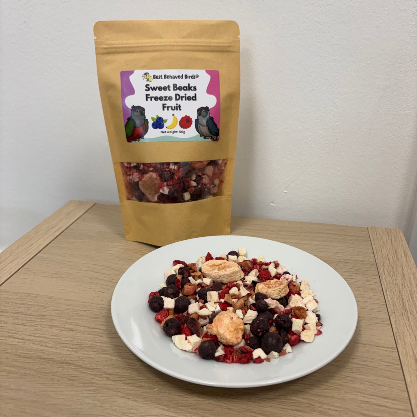 Sweet Beaks Freeze Dried Fruit for Parrots 50g