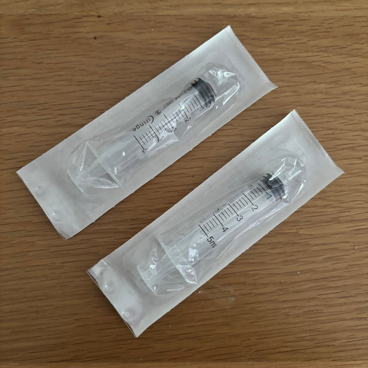 5ml Syringes - Two Pack - Best Behaved Birds