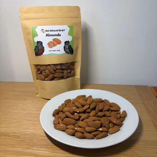 Almonds 250g - Best Behaved Birds