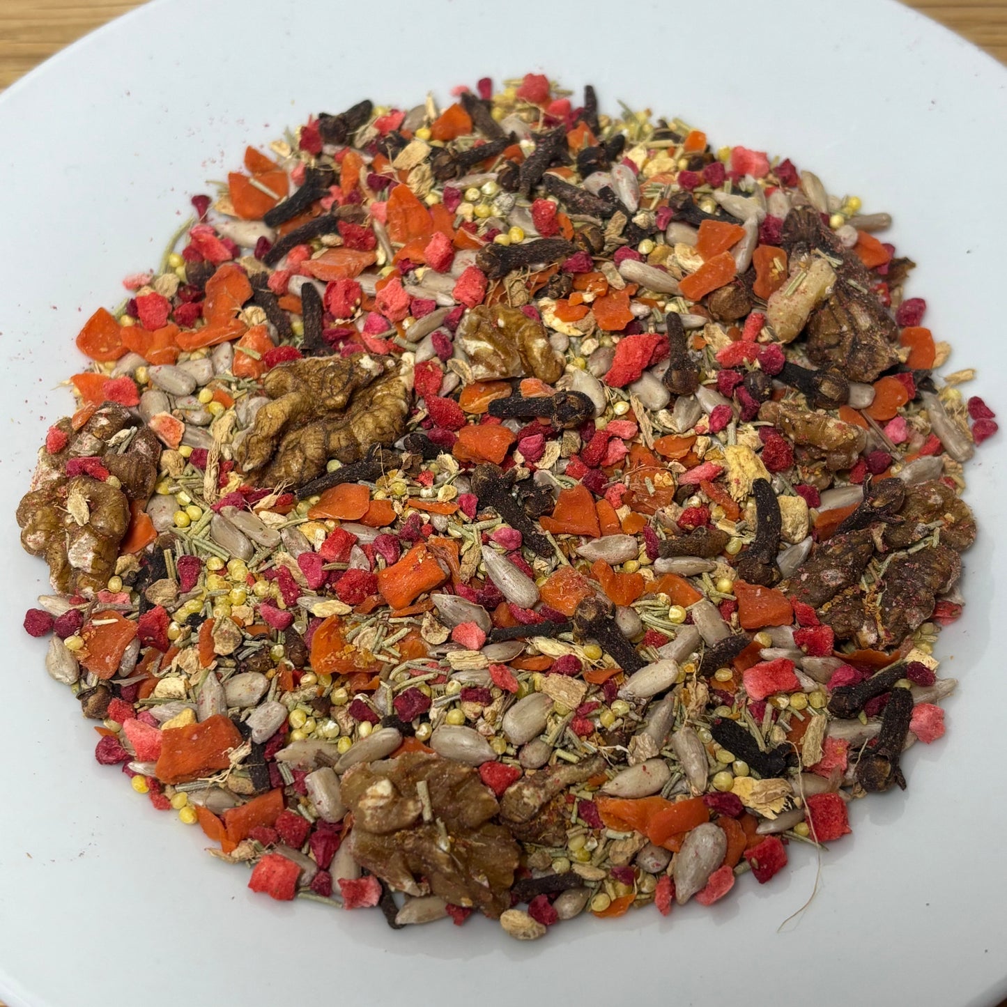 Parrot Festive Foraging Mix - Limited Edition 125g -  Best Behaved Birds