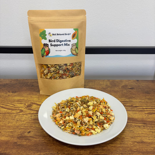 Bird Digestive Support Mix 125g - Best Behaved Birds