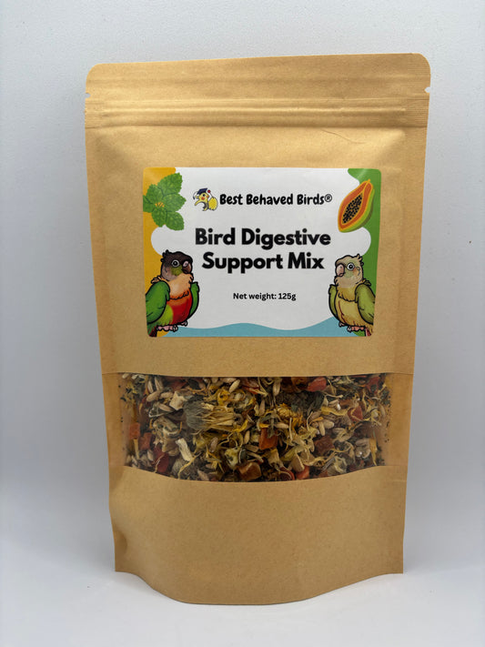 Bird Digestive Support Mix 125g - Best Behaved Birds