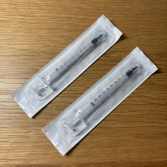 1ml Syringes - Two Pack - Best Behaved Birds