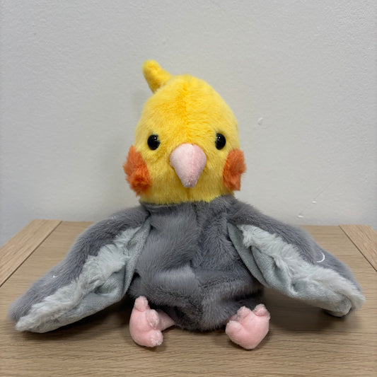 Cockatiel Plushie Hand Puppet - Best Behaved Birds