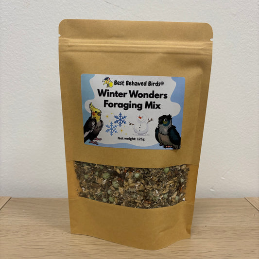 Winter Wonders Foraging Mix - Limited Edition 125g - Best Behaved Birds
