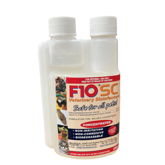 F10SC Avian Disinfectant 200ml